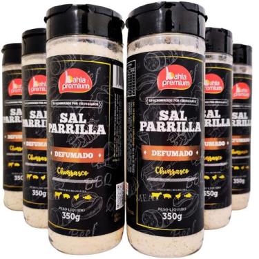Imagem de Sal Parrilla Kit 6 unidades 5 Sabores Chimichurri Defumado Original Le