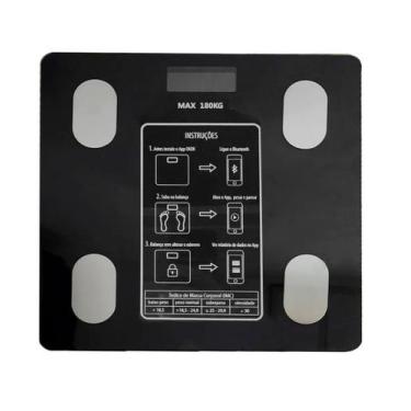 Imagem de Balança Digital Bioimpedência com Bluetooth, Suporta até 180kg - Titan