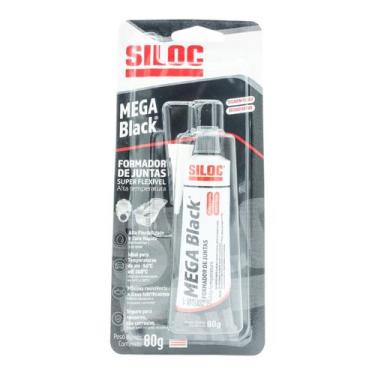 Imagem de Silicone Formador de Juntas Neutro de Alta Flexibilidade Mega Black Si