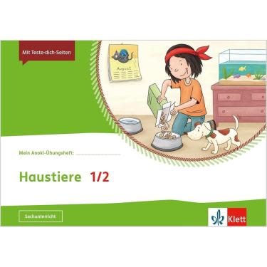 Imagem de Mein Anoki-Übungsheft 1. Schuljahr. Haustiere Folheto – 1 março 2016 Edição Alemão