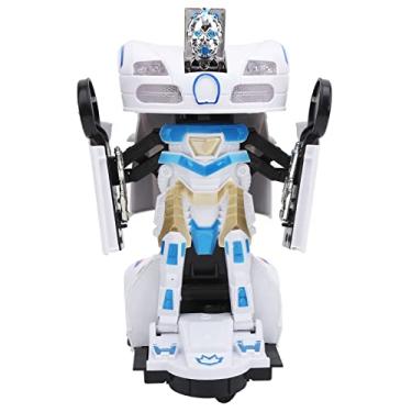 Imagem de Zhjvihx Carro Robô, Detecção Autométrica de Deformaça Automática 2 Em 1 Carro RC Durável e Não Tóxico para Casa para Apresenta