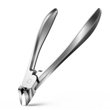Imagem de Cortador de unhas BEZOX para unhas grossas para idosos, prata