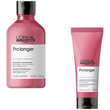 Imagem de Kit Shampoo 300Ml Condicionador 200Ml Loreal Pro Longer
