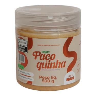 Imagem de Creme de Amendoim Vegan Protein Nutts Mais Paçoquinha (500g)