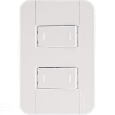 Imagem de Conjunto 4x2 com 2 Interruptores Paralelos 10 A 250 V Tramontina Table