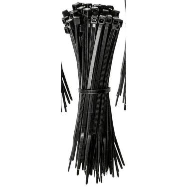 Imagem de Abraçadeira Nylon Enforca Gato 3,6X200Mm Preto Com 500 Un