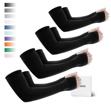 Imagem de Mangas de braço GOUNOD Sun Protection Cooling com orifícios para poleg
