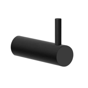 Imagem de Cabide Para Banheiro Preto Fosco Orion Grego Metal