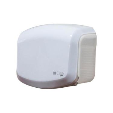 Imagem de Dispenser Toalheiro Interfolha Mini Branco Cristal Elisa Plus