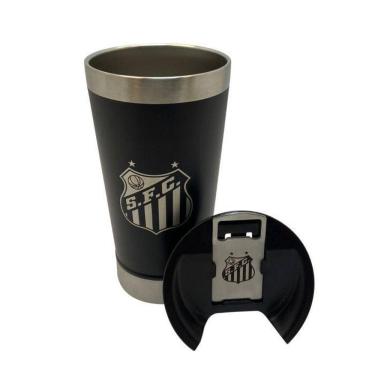 Imagem de Copo Térmico Santos 500 Ml Com Abridor - 15188