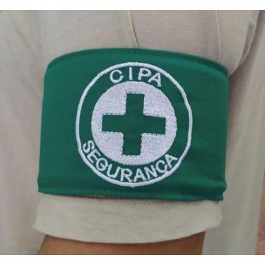 Imagem de Braçadeira de Identificação em Brim, modelo CIPA, bordada - CONEXÃO UN