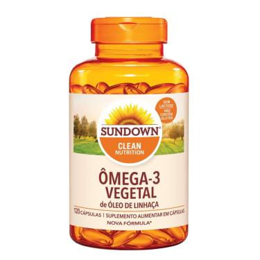 Imagem de Suplemento Alimentar Sundown Óleo de Linhaça 1000mg 120 Cápsulas