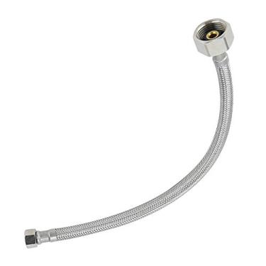 Imagem de Ymiko Mangueira do Conector do Toalete, Linha de Abastecimento de água Fácil de Instalar 30cm 7/8 Entrada 3/8 Peças Toalete da Tomada Padrão Eua Acessório Banheiro