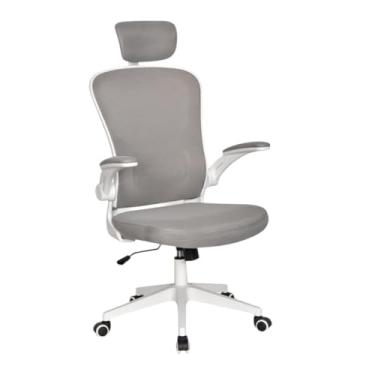 Imagem de Cadeira de Escritório Ergonômica com Estofado Mesh Respirável, Ajustável e com Apoio Lombar – Ideal para Home Office e Longas Jornadas