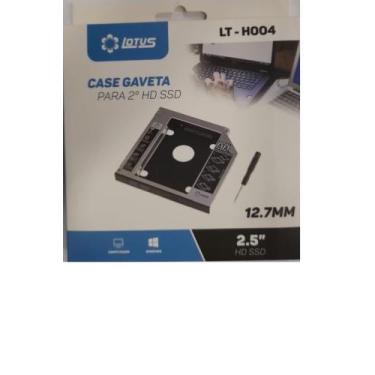 Imagem de Case gaveta para 2 HD SSD LT-H003 - Lotus
