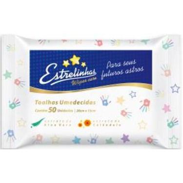 Imagem de Lenço umidecido - Estrelinha