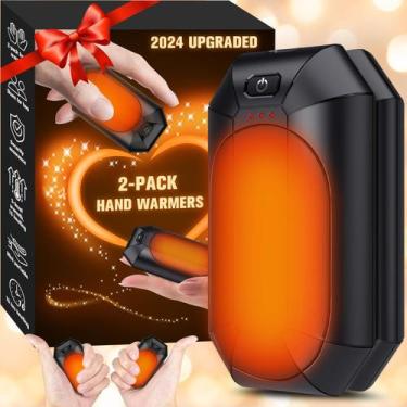 Imagem de Aquecedores de mãos hiafive 2023 recarregáveis USB para exterior/inter