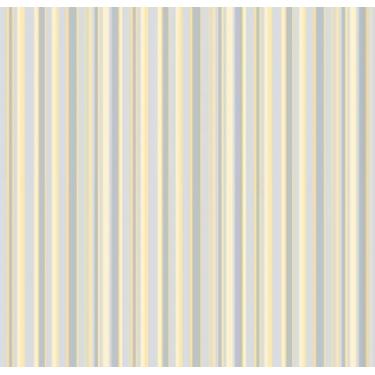 Imagem de Papel de Parede Safari Friends Listrado Amarelo SF6214