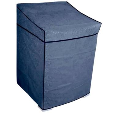 Imagem de Capa adequada para máquinas de lavar roupa com capacidades de 6 a 17 kg (P,Cinza - Tampa)