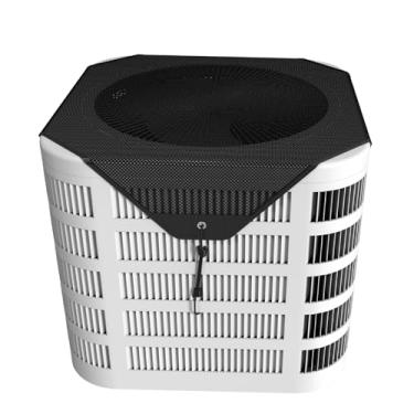 Imagem de Capas de ar condicionado para ambientes externos, 91 x 91 cm, capas de malha AC, capa de compressor condensador de condicionamento respirável, definidor universal superior para todas as estações