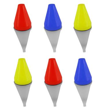 Imagem de Kit 6 Boia Luminosa Para Pesca Noturna Com Bateria