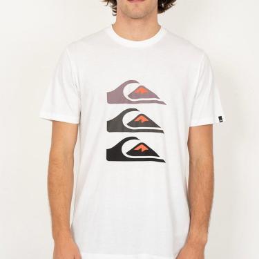 Imagem de Camiseta Quiksilver Three Logo SM26 Masculina-Masculino