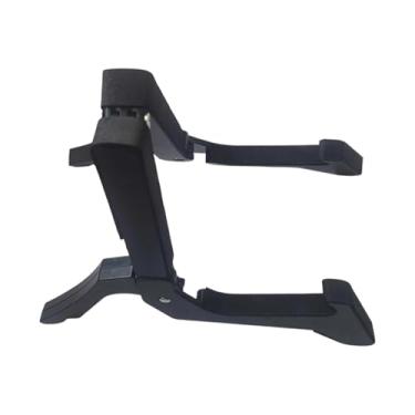 Imagem de Fenteer Suporte dobrável para guitarra, acessórios para instrumentos musicais, suporte para guitarra, estrutura para violino, Preto