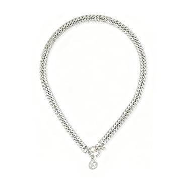 Imagem de ADEMISHIA Colar feminino com inicial inglesa antiga em ouro 18 K, delicado pingente A-Z com corrente cubana de aço inoxidável, gargantilha grossa, colar gargantilha para presente de Halloween e Natal