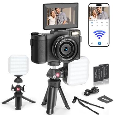 Imagem de Câmera digital 5K com WiFi para fotografia