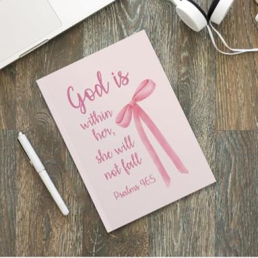 Imagem de Caderno rosa de capa macia, caderno de diário para anotações, agenda, agenda, diário de viagem, 15