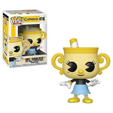 Imagem de Cuphead Ms. Chalice, Figura Colecionável, Multicor