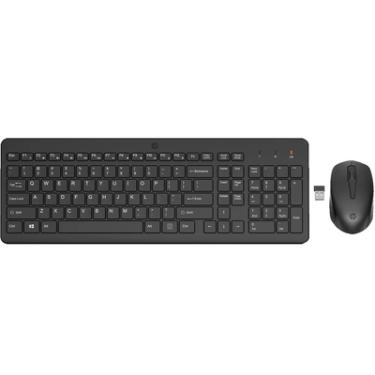 Imagem de TECLADO E MOUSE WIRELESS HP 330 PRETO CLASSIC
