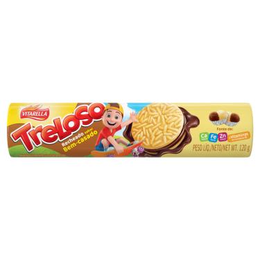 Imagem de Biscoito Recheado Bem-Casado Vitarella Treloso 120g