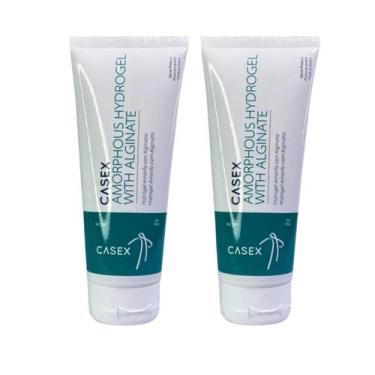 Imagem de Pomada Ally Gel Hidrogel Casex 85g  Kit com 2 Unidades para Feridas e 