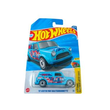 Imagem de Carrinho Hot Wheels '67 Austin Mini Van/Fourgonnette Art Cars Véhicules Artistiques - JBB68
