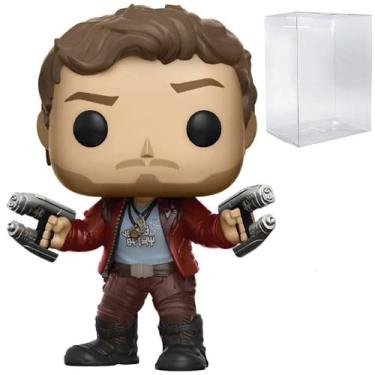 Imagem de Funko Pop! Marvel: Guardiões da Galáxia Vol. 2 – Boneco de vinil do Senhor das Estrelas (acompanha caixa protetora Pop)