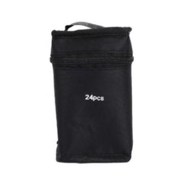 Imagem de 24/36/48/60/80 Cores touch marker Caneta Marcadora Com Ponta Dupla/Pintura De Arte/Aquarela/Material Escolar/Escritório (24 CORES PRETO)