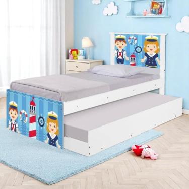 Imagem de Bi Cama Juvenil Zap Com Cabeceira Marinheiros