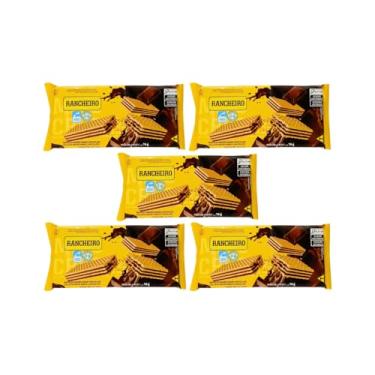 Imagem de WAFER CHOCOLATE 78G RANCHEIRO VEGANO SEM LACTOSE - KIT 5 UN