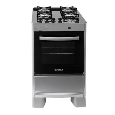 Imagem de Fogão Suggar Neo Glass 4 Bocas Prix FGVNG410PRIX Inox Bivolt