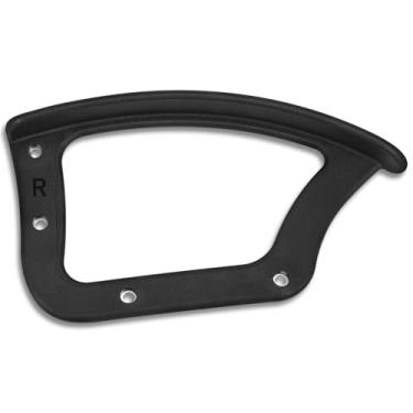 Imagem de Maitys 1 peça de substituição para cadeira de escritório anéis de apoio de braço de plástico peças de reposição para cadeira de escritório de trabalho cadeiras de jogos cabem acessórios de descanso de