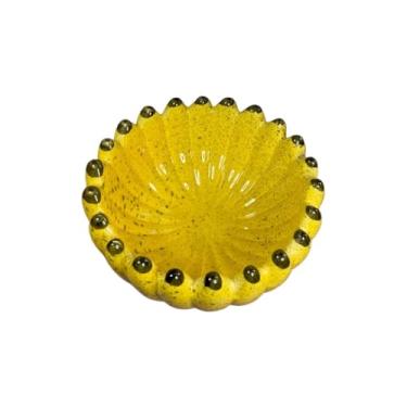 Imagem de Taça cerâmica resistente a altas temperaturas，Tigelas de cerâmica para uso doméstico Tigela Bowl de Banana 9x15cm Feito de Cerâmica 350ml