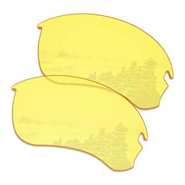 Imagem de SmartVLT Lentes de reposição masculinas HD amarelas para óculos de sol Oakley Si Speed Jacket OO9228