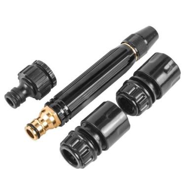 Imagem de Bico Alta Pressão Jato Potente Conector Rápido Mangueira