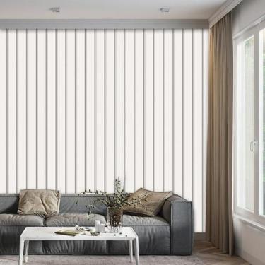 Imagem de Papel De Parede Efeito Ripas Branca Lavável Adesivo - LRP