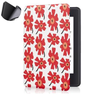 Imagem de Yzlvigrous Capa para Kindle Paperwhite 12th/Coloroft Signature Edition 1ª Geração 2024, Tampa Traseira de TPU Macia de 7 Polegadas com Sono/despertar Automático, Modelo: SA569P/SA59CP/SA568B