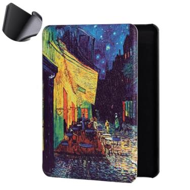 Imagem de Yzlvigrous Capa para Kindle Paperwhite 12th/Coloroft Signature Edition 1ª Geração 2024, Tampa Traseira de TPU Macia de 7 Polegadas com Sono/despertar Automático, Modelo: SA569P/SA568B/SA59CP