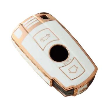 Imagem de Capa Protetora De Chave De Carro Inteligente Em TPU Para BMW E60 E61 E