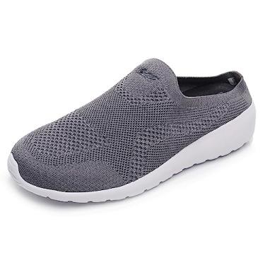 Imagem de Cull4U Easy 2 Walk Pantufa feminina de malha, Cinza, 37