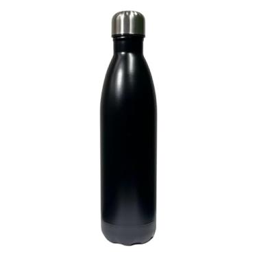 Imagem de Garrafa Térmica de Água Parede Dupla em Inox 750ml (Preto)